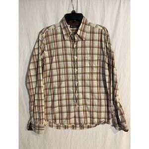 Industrial Exchange mens medium button front shirt